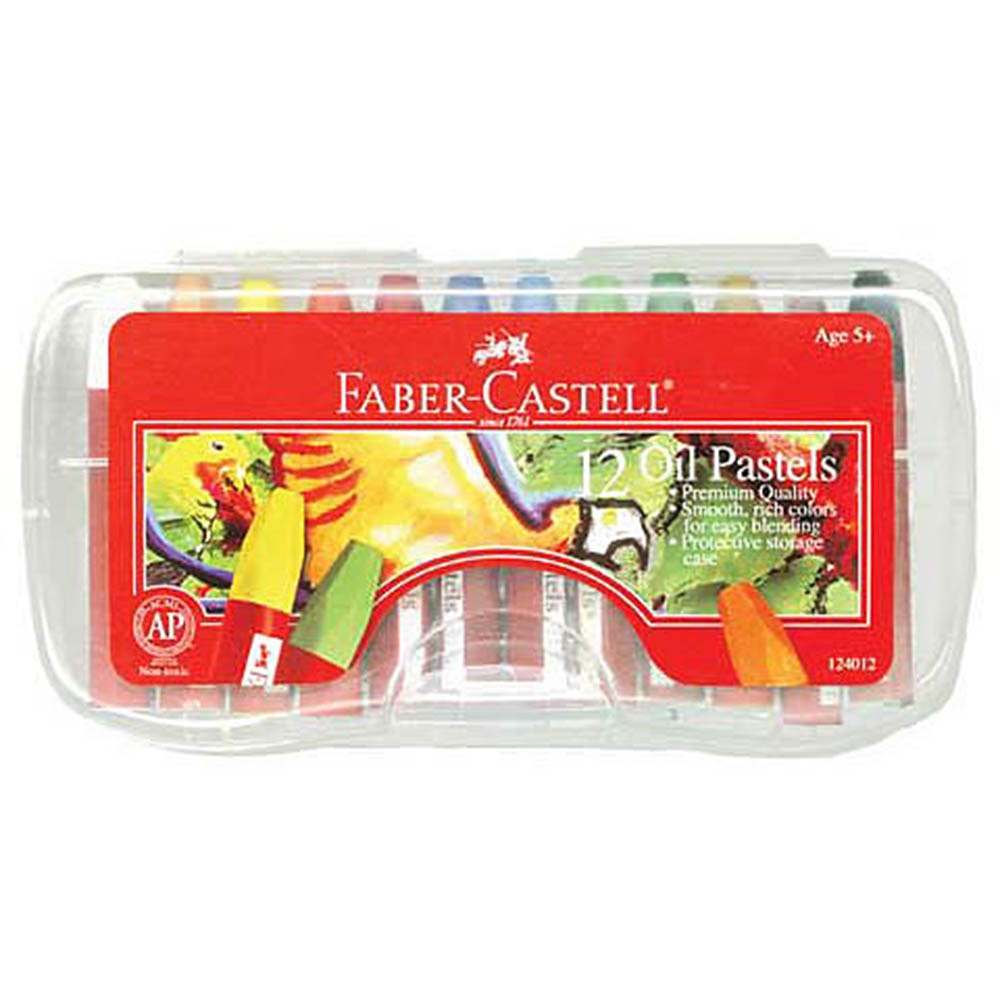 Faber Castell, Oil, Pastel, 12 Color, Set